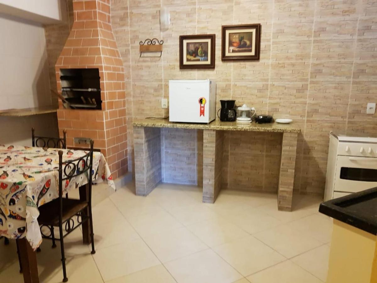 Flats Com Deque, Cozinha E Churrasqueira Conservatória Exterior foto